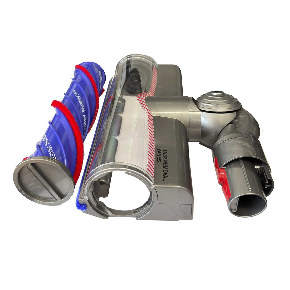 Powerhead for Dyson V7 V8 V10 V11 V15 Vacuum Cleaner Floor Brush Head with Green Lights for Carpets and Hard Floors