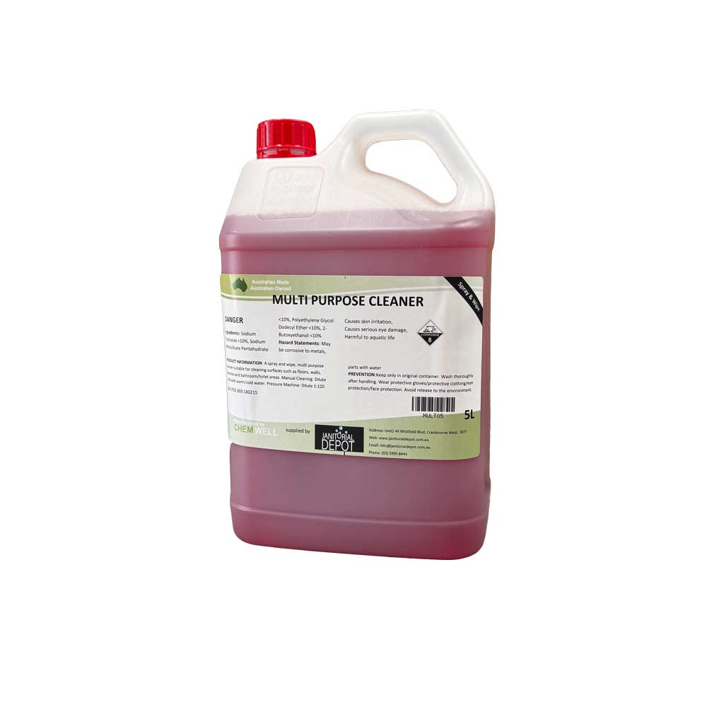 Multi Purpose Spray & Wipe Cleaner 5lt