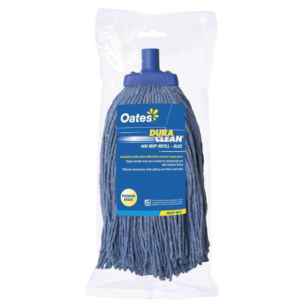 Oates Duraclean Mop Head 400gm Heavy Duty Commercial Cleaning