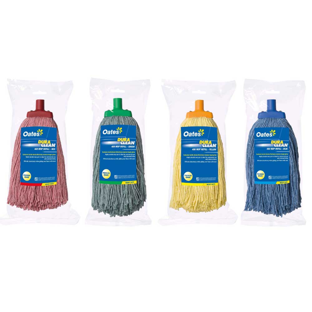 Oates Replacement Value Mop Head 400Gr High Absorbency & Industrial Strength