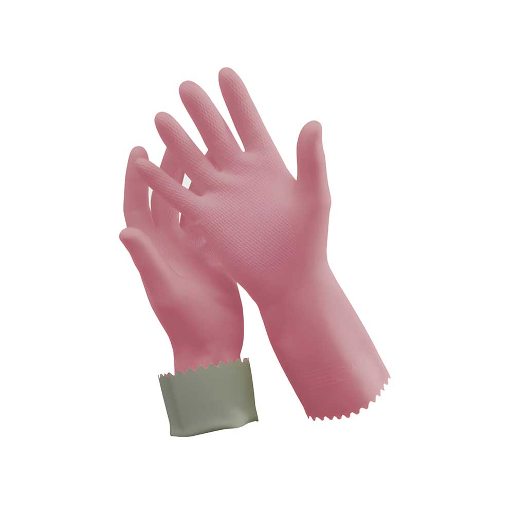 Oates Silver Lined Rubber Gloves
