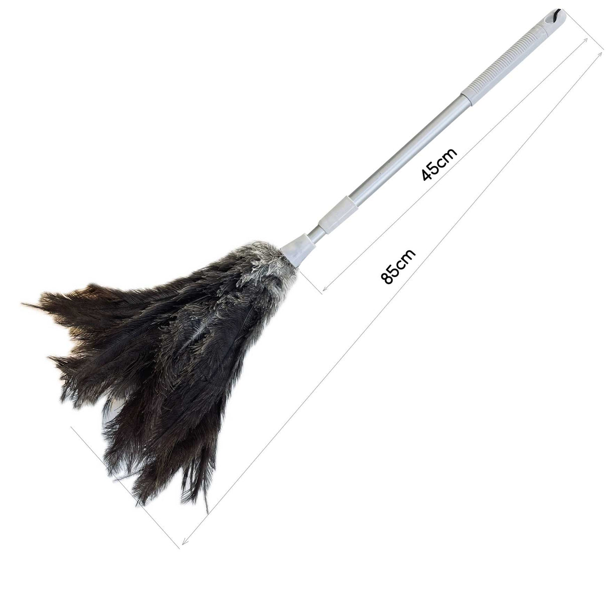 Ostrich Feather Duster Large with Extendable Handle (85cm)