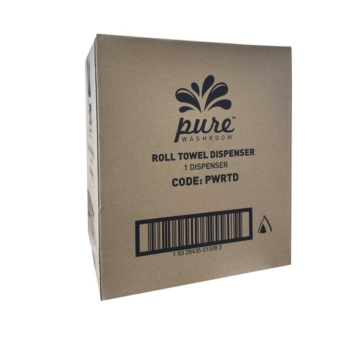 Pure Roll ABS plastic roll towel dispenser locked cover