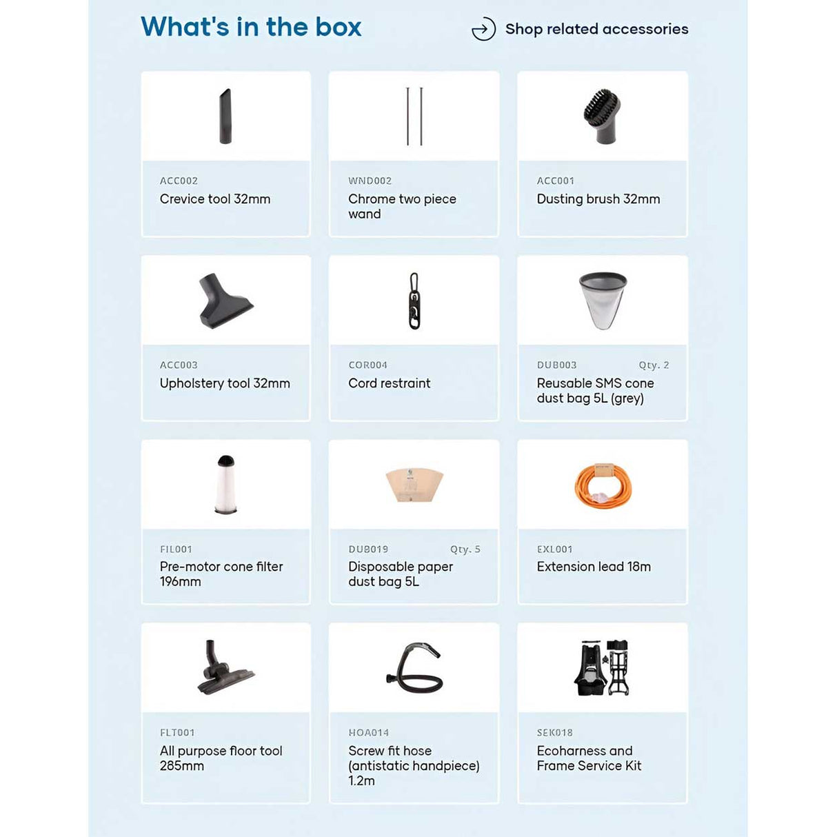 Pacvac Superpro 700 Backpack Vacuum Cleaner