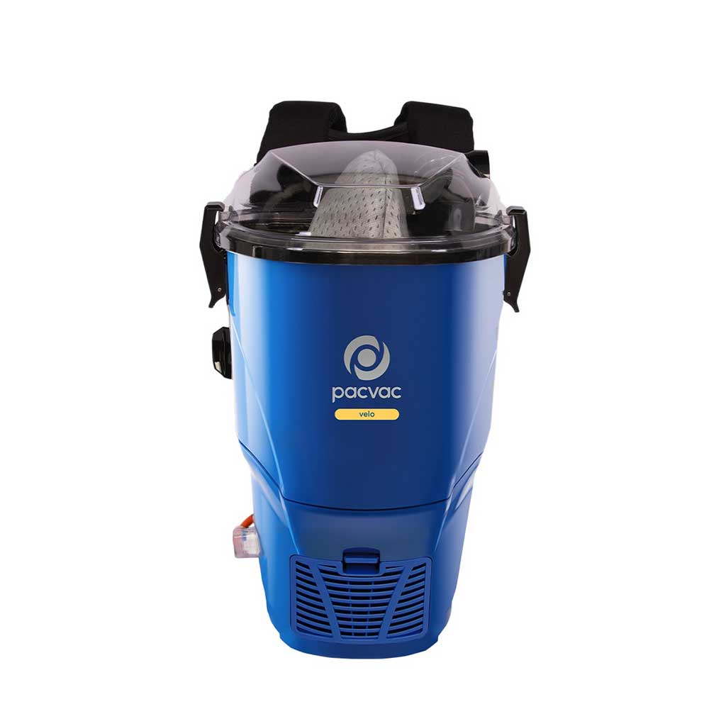 Pacvac Velo Lightweight Backpack Vacuum Cleaner with Ecoharness