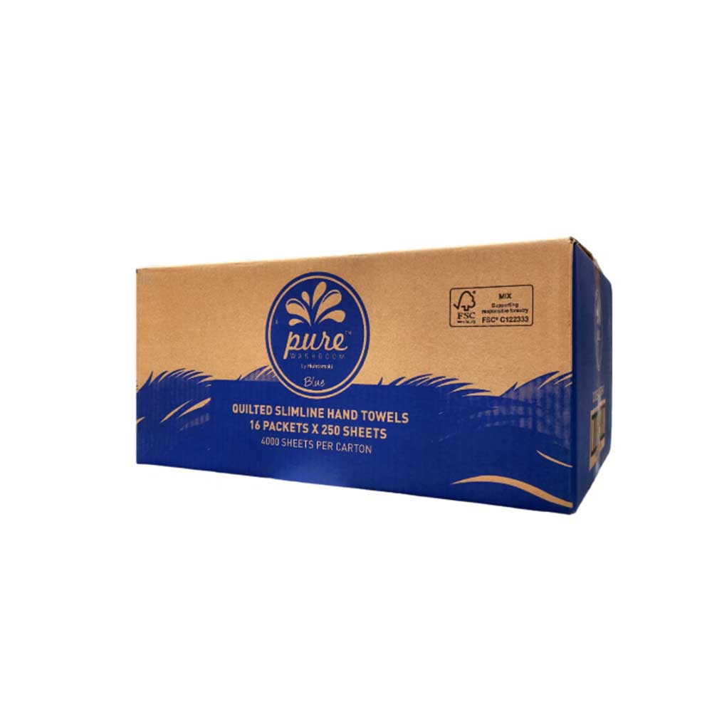 Premium Quilted Slimfold Slimline Hand Towels 4000 sheets per carton