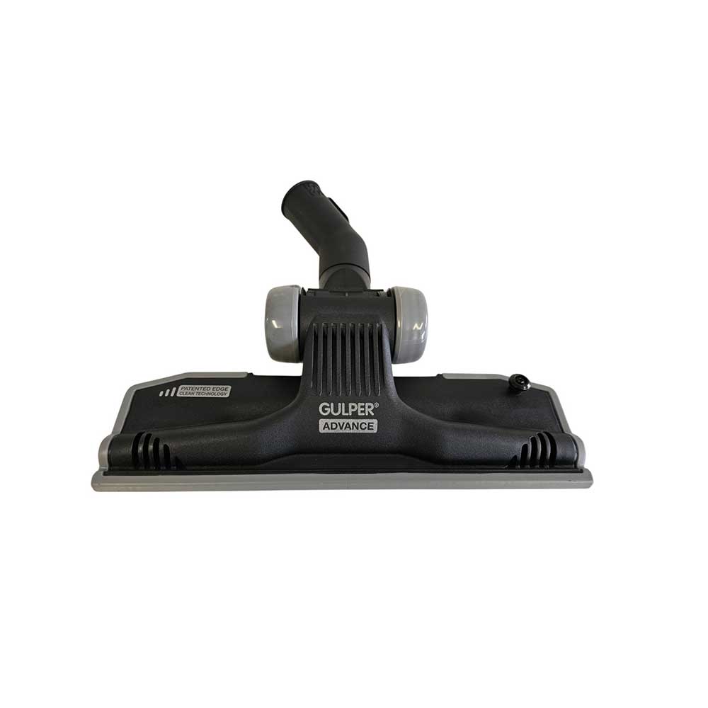 Low-profile Gulper Pro Advance showing rubber bumper and suction port