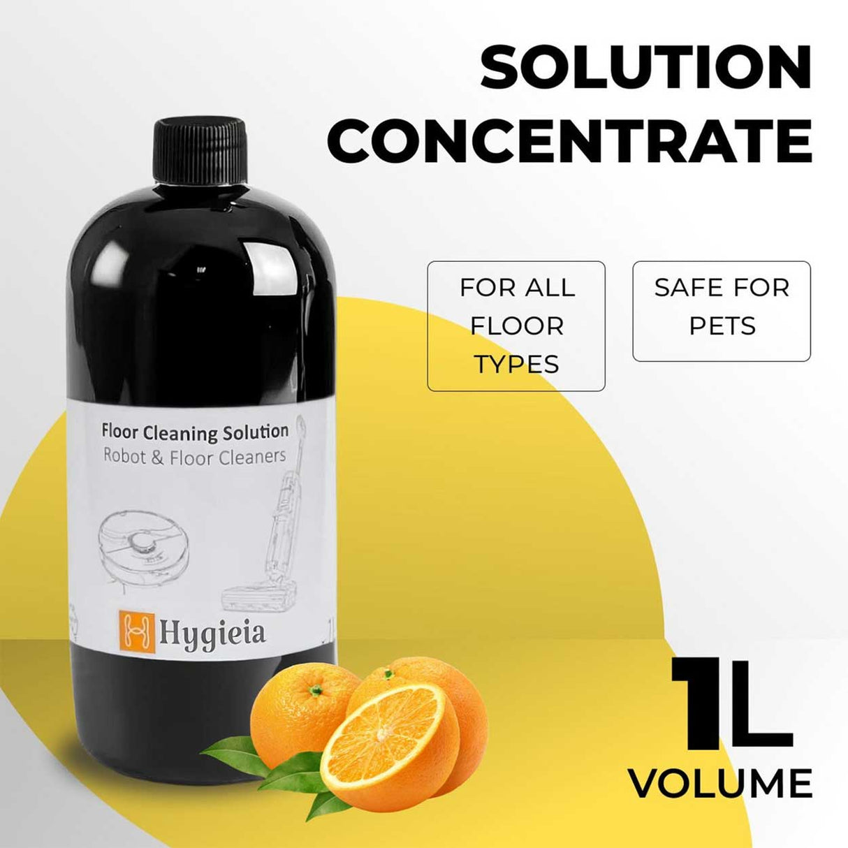 Robot and Floor Cleaners Multi Floor Cleaning 1L Solution Concentrate