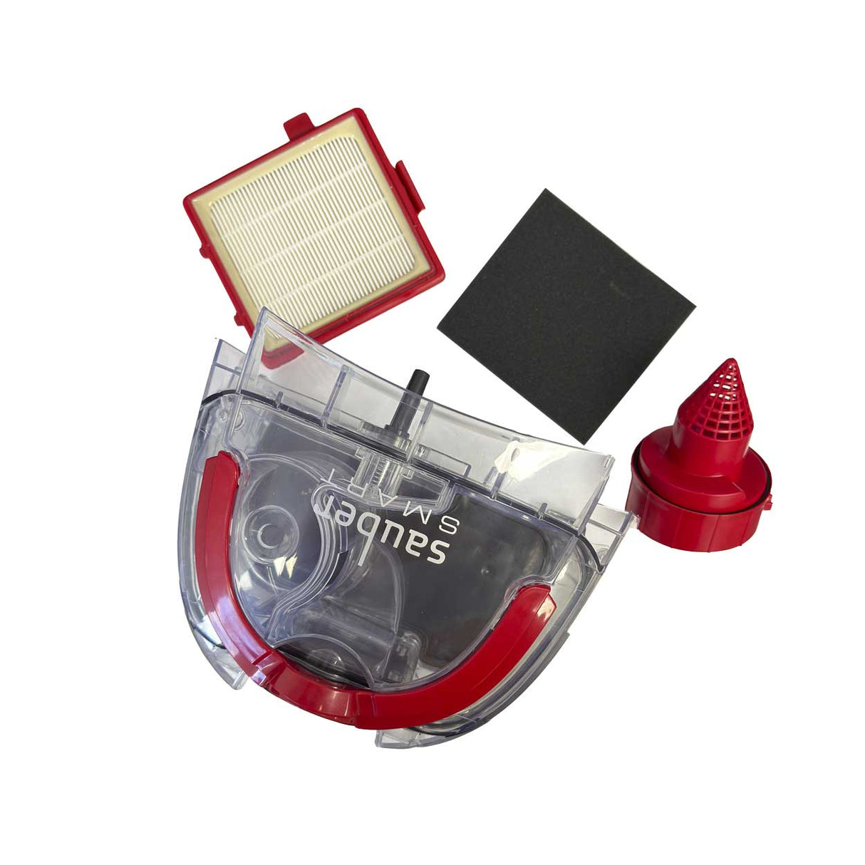 Hoover and Sauber T4012 Smart Bagless Dust Bin Canister & Filter Set