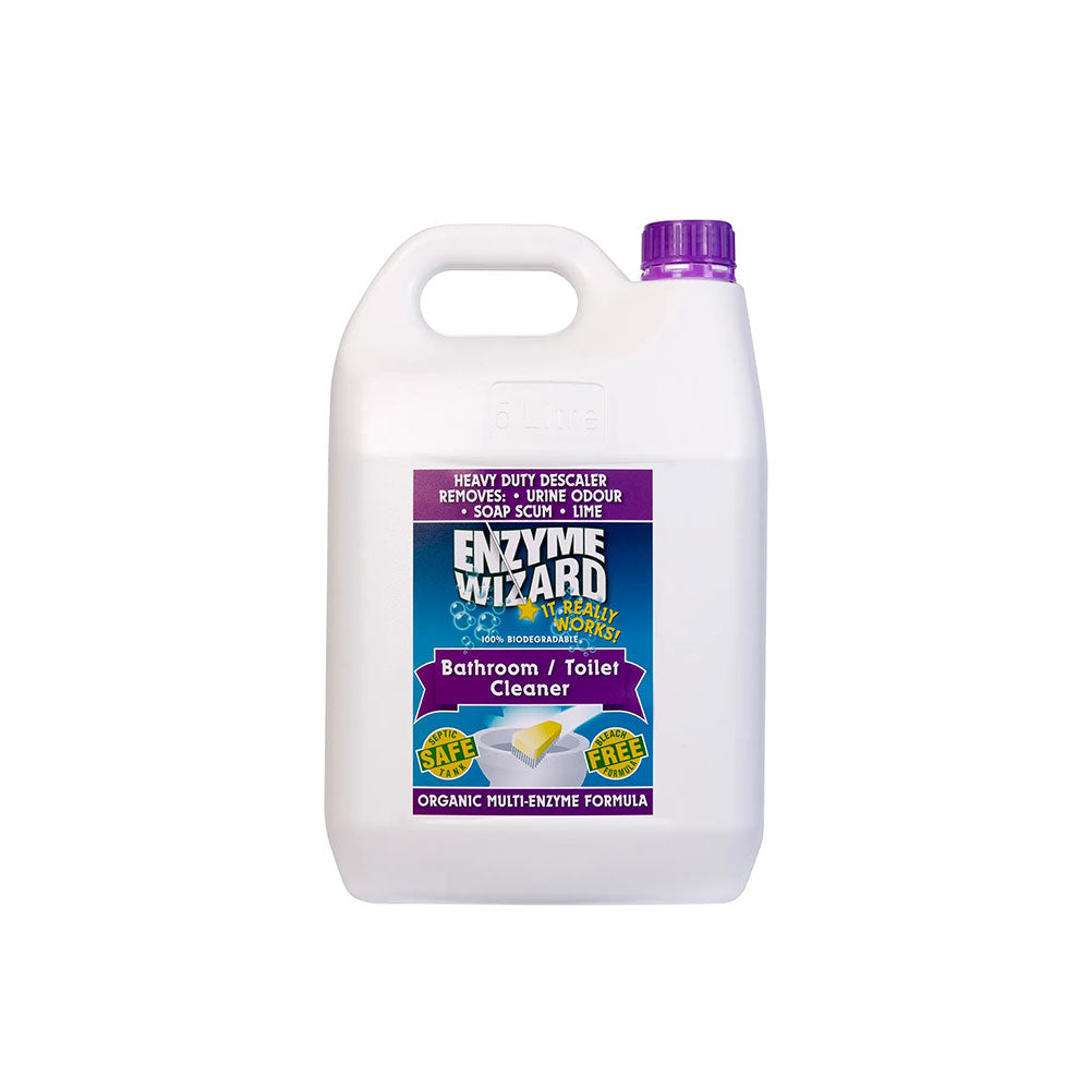 Toilet and Bathroom Cleaner Enzyme Wizard