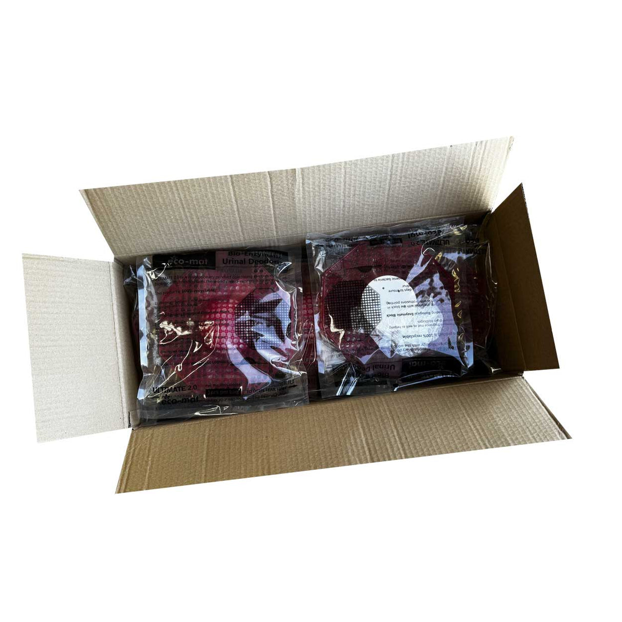 Ultimate 2.0 Eco Mat Berry Fruit Urinal Deodoriser Pads for Urinals