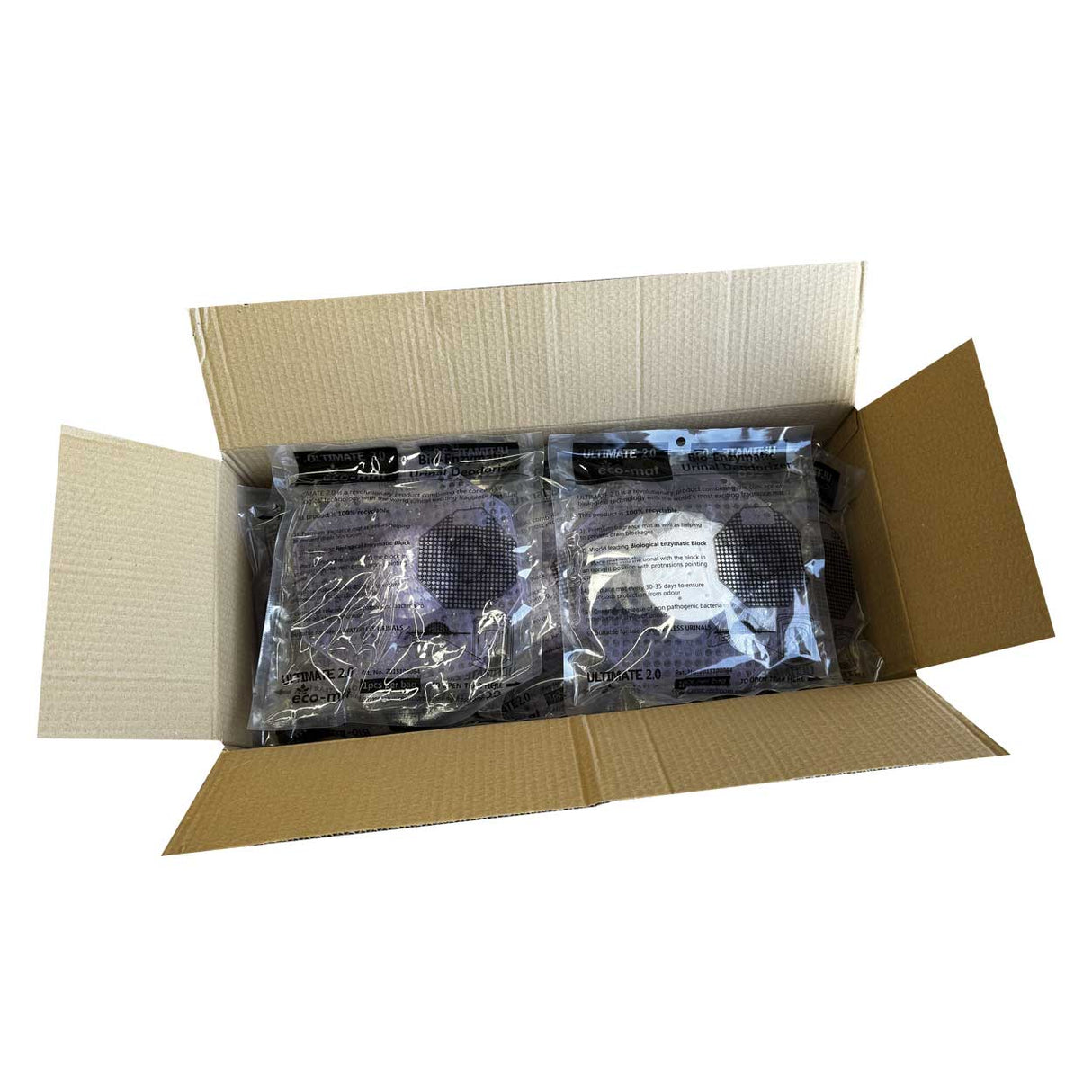 Ultimate 2.0 Eco Mat Spring Orchid Urinal Deodoriser Pads for Urinals