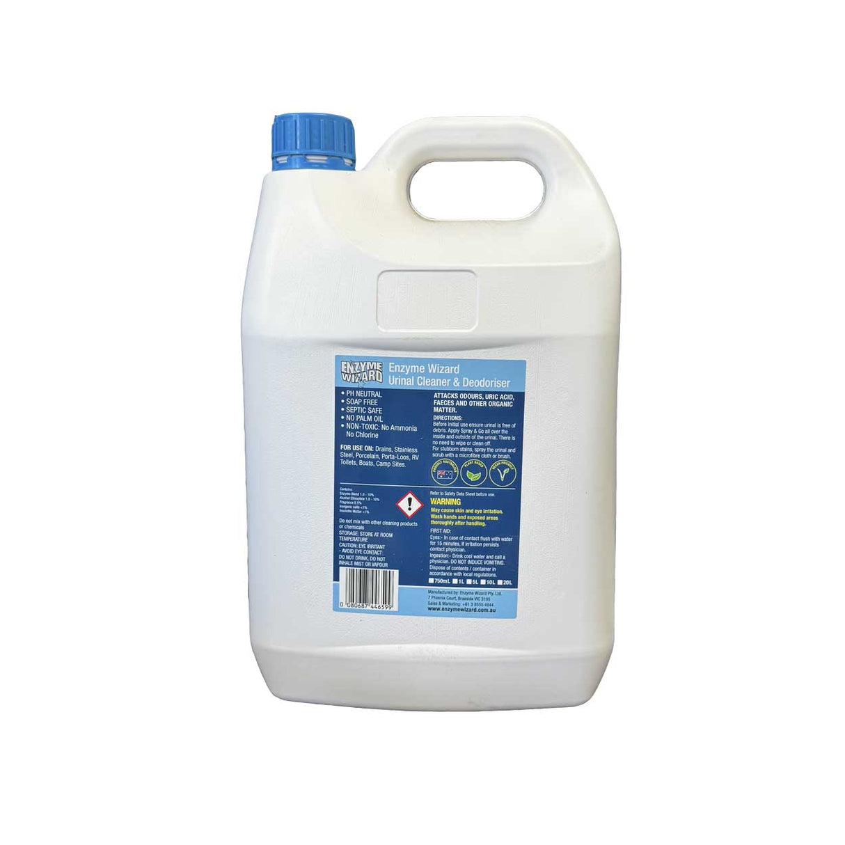 Urinal Cleaner & Deodoriser Enzyme Wizard 5Lt