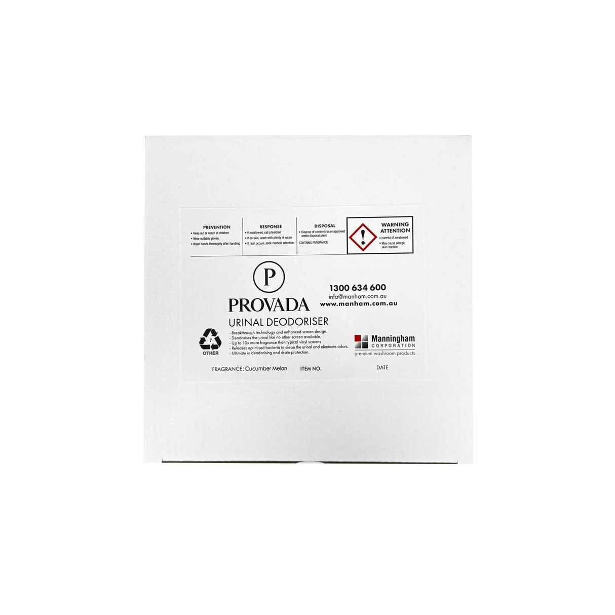 Urinal Screen Anti Splash Pad Cucumber Melon