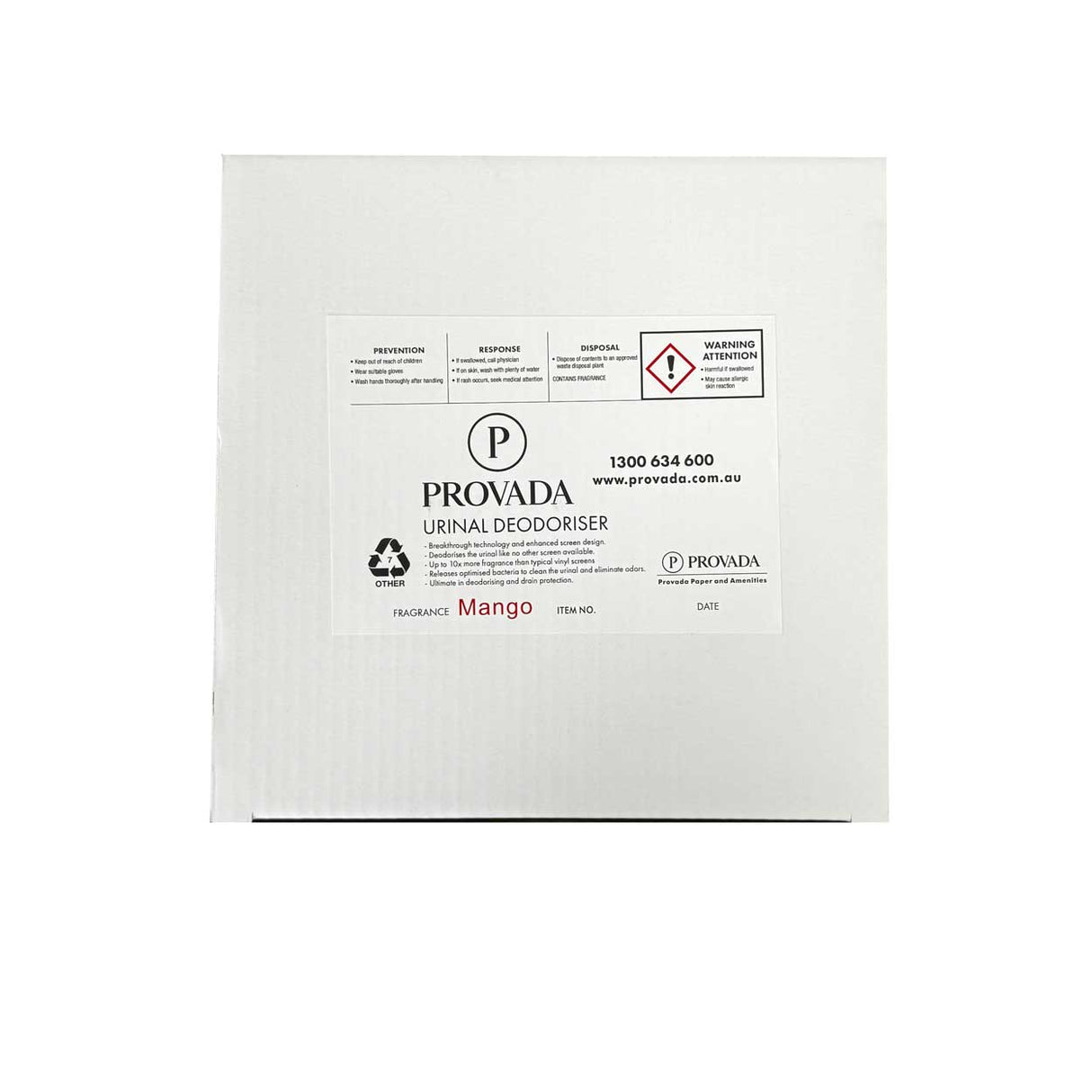 Urinal Screen Anti Splash Pad Mango