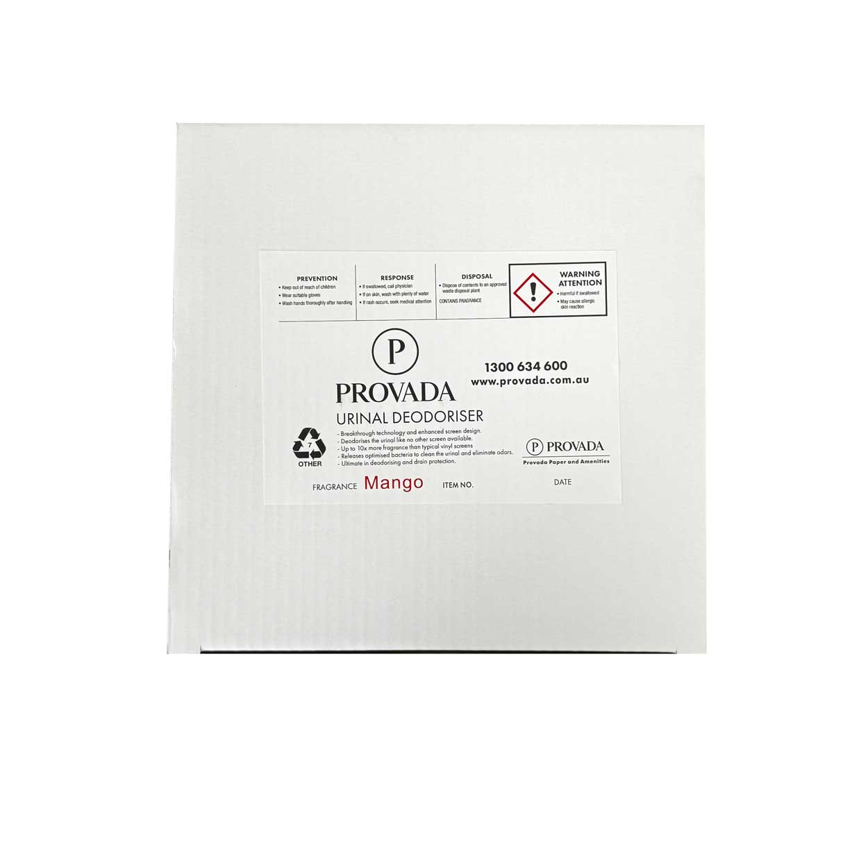 Urinal Screen Anti Splash Pad Mango