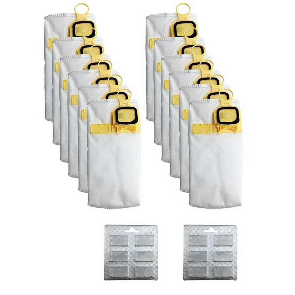 Vacuum Bags for Vorwerk Kobold VK140, VK150 & Lux Kobold VK140 (12pack)