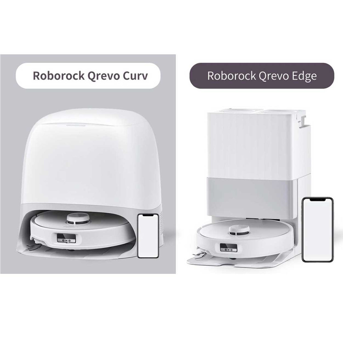Value Kit For Roborock Qrevo Curv, Edge, Edge C, C & C Pro Robot Vacuum Cleaners