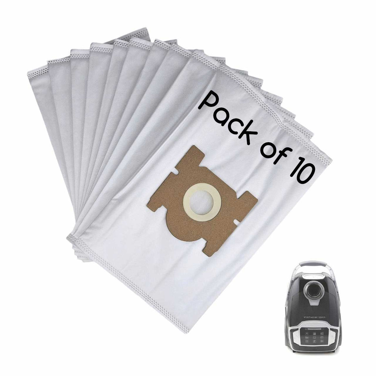 Wertheim W9000 7 Series Vacuum Cleaner Bags (10 PACK)