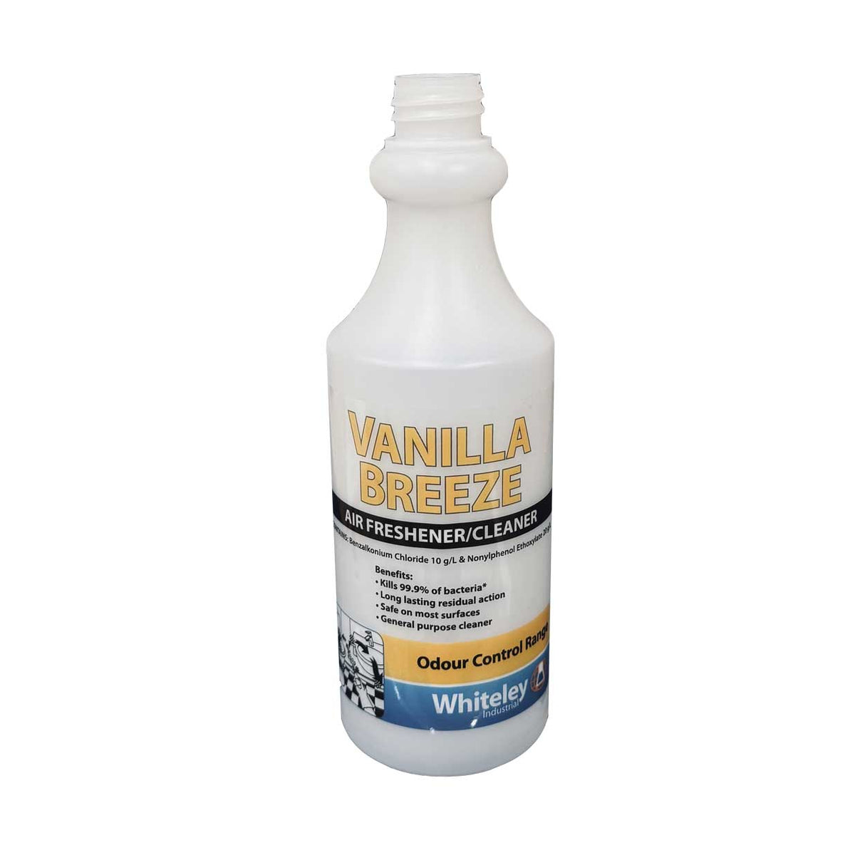 Whiteley Vanilla Breeze 500ml Empty Printed Bottle