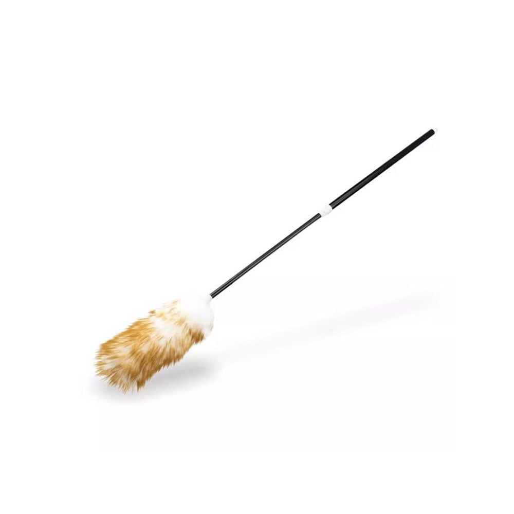 Wool Duster with Extendable Telescopic Handle – 100% Natural Wool