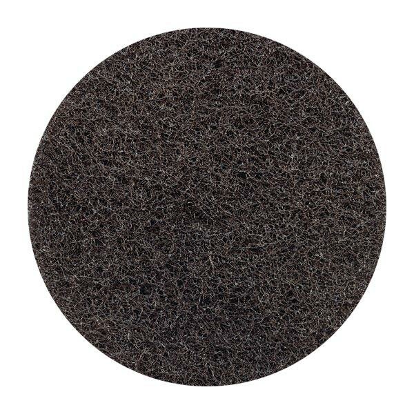 Black regular speed floor stripping pad for ultra heavy-duty restoration