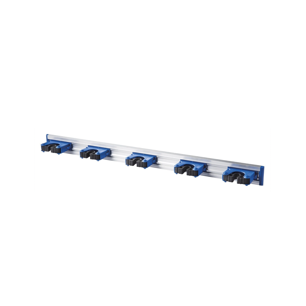 Oates Ezy Storage aluminium handle holder blue with five adjustable holders