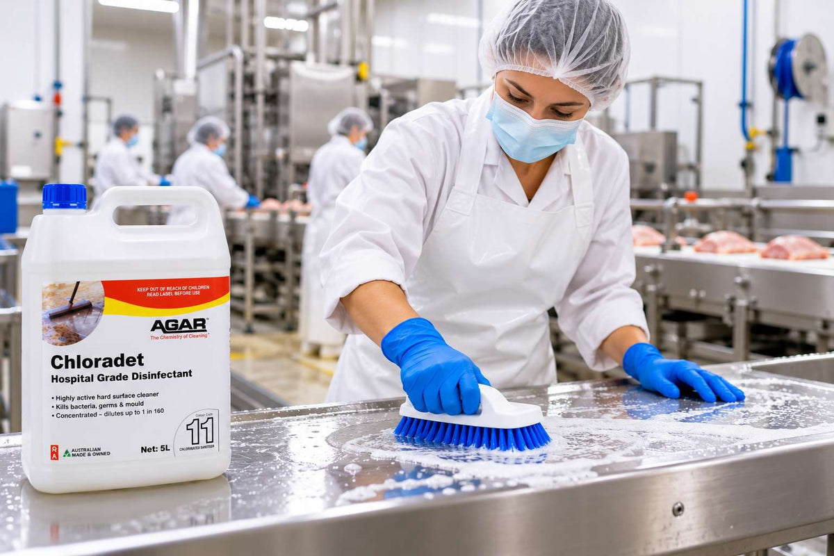 Food Processing Cleaning Supplies: What a Food Factory Needs