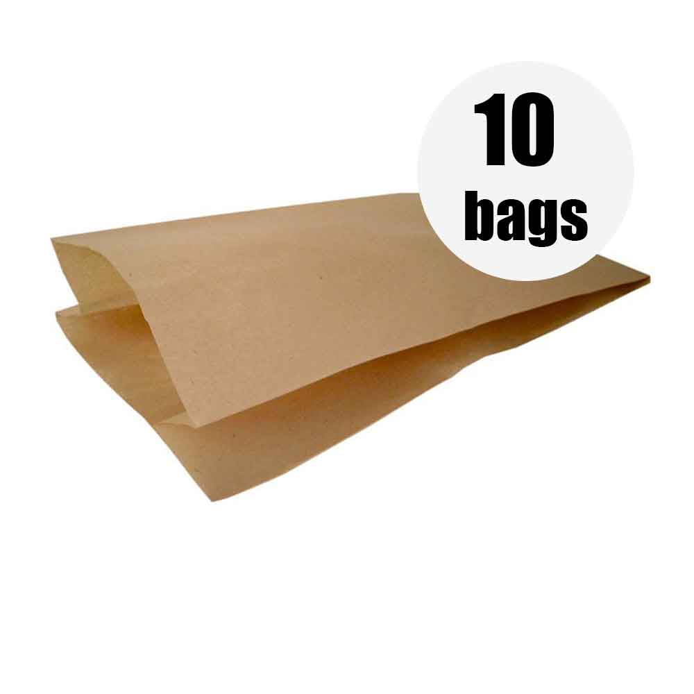 10 x Backpack Paper Vacuum Dust Bags – Pullman, Origin, Polivac & More
