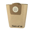 Karcher WD MV NT vacuum bags 10 pack.