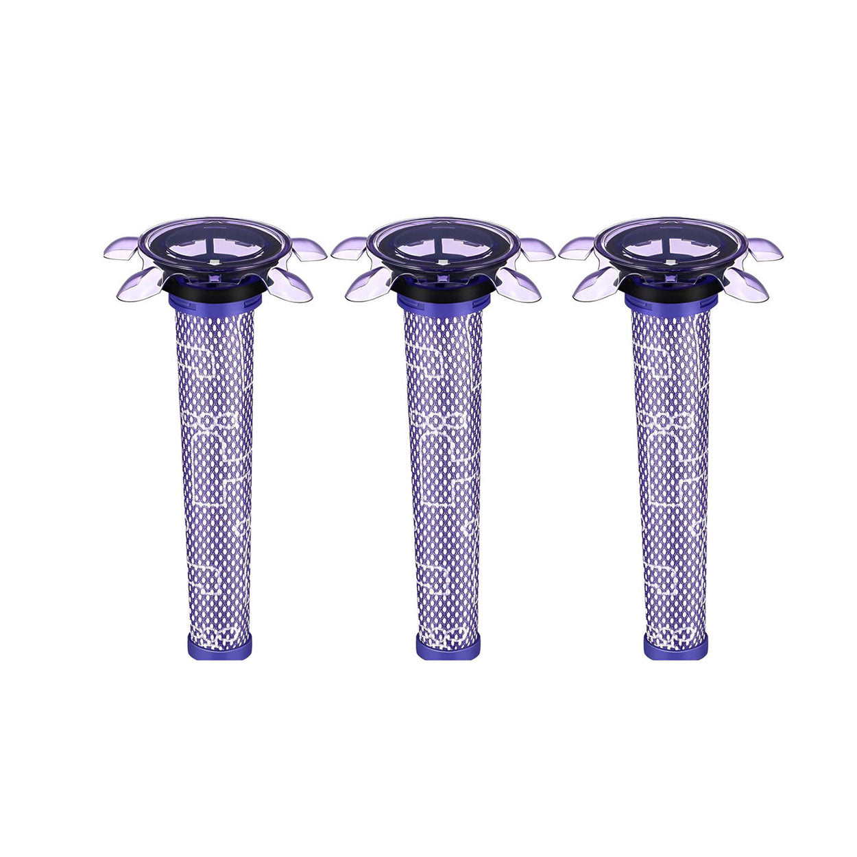 Set of 3 star-top pre-filters for Dyson V7 Advanced & V8 (SV25)