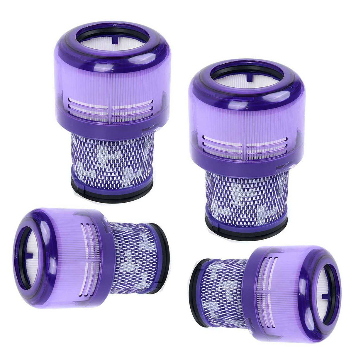 4 Pack HEPA Filters for Dyson V11 and V15 Vacuums