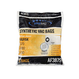 5 X Synthetic Vacuum Bags for Nilfisk GM80, GM90, GS80, GS90 - AF387S Starbag
