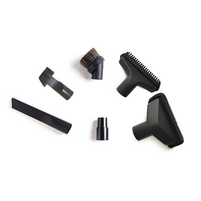 Universal 6 piece vacuum cleaner accessory tool kit with 32mm to 35mm adaptor.
