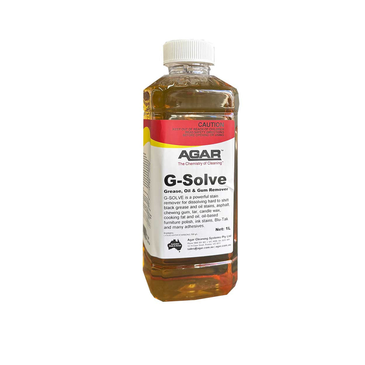 GSOLVE Solvent Cleaner for Carpets and Hard Surfaces 1L – Janitorial Depot