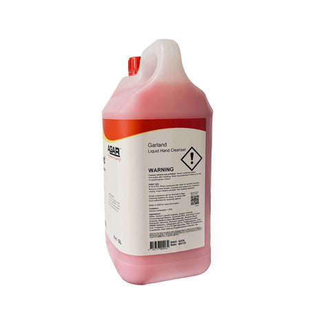 Agar Garland Hand Soap in Use at Commercial Washroom