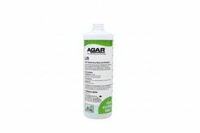Agar printed bottle Lift standing upright