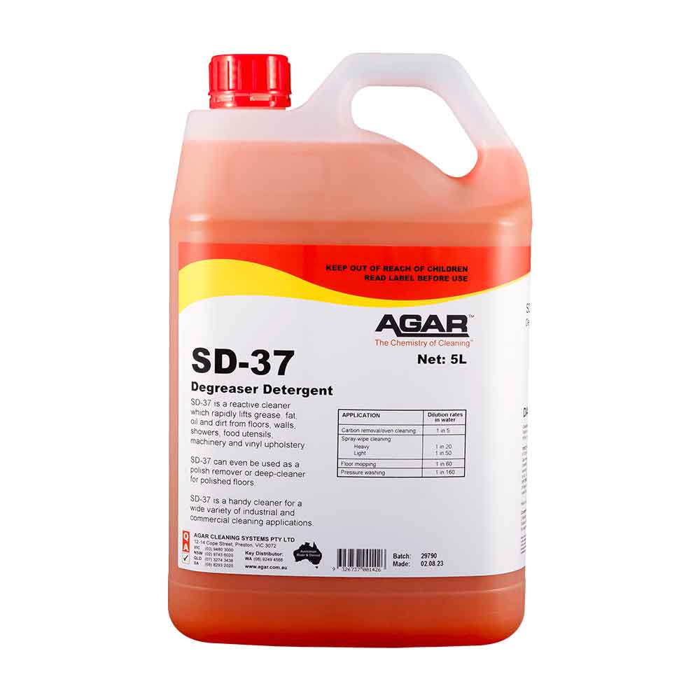 Agar SD  37 Degreaser Cleaner Detergent 5L