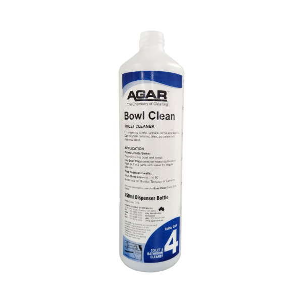 Agar Printed Bottle Bowl Clean 750ml (Code 4)