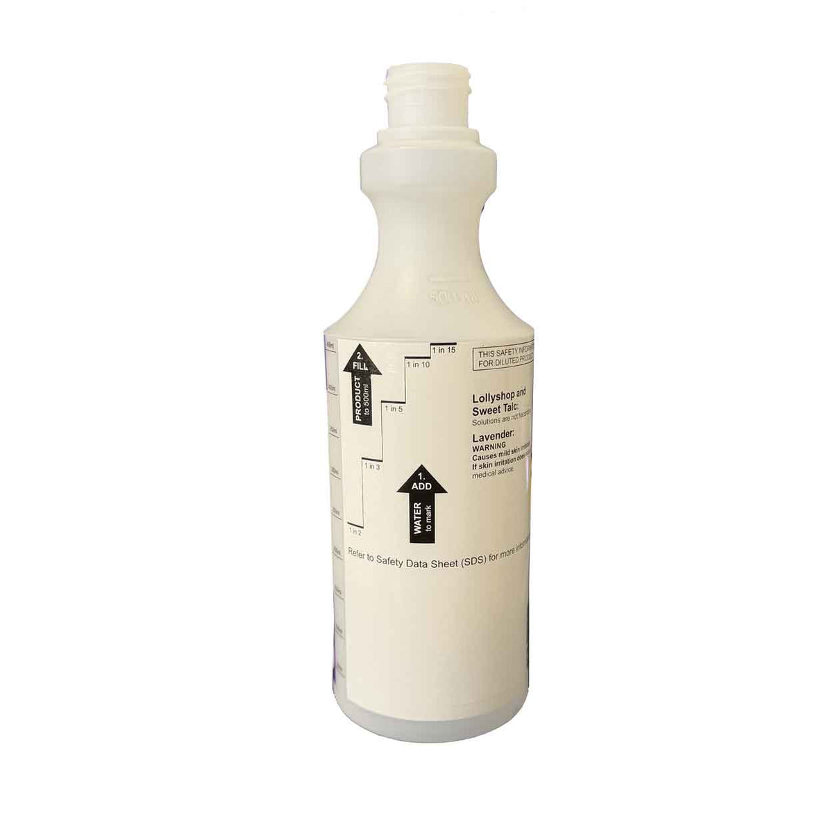 Agar Code 6 Air Freshener Detergent Empty Spray Bottle 500mL