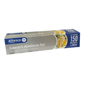 Alfresco premium grade all purpose catering foil 150m x 30cm roll