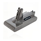 Side view of Dyson V10 battery pack SV12