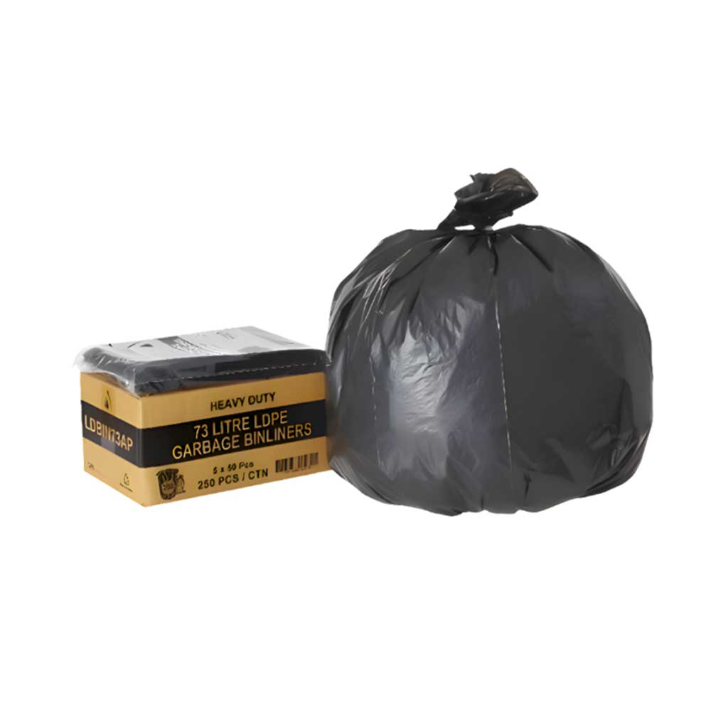 Garbage Bin Liner Heavy Duty 73 Ltr  - Tough & Reliable Waste Solution
