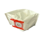 Fully expanded synthetic Type G dust bag showing large capacity for Bosch BSG7 series.