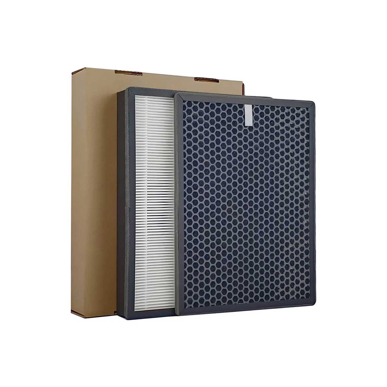 Carbon & HEPA Filter Kit for Philips FY2420/30 FY2422/30 2000 Series Air Purifiers