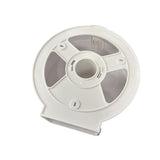 Caprice Jumbo Toilet Roll Dispenser, White ABS Plastic (DPJW)
