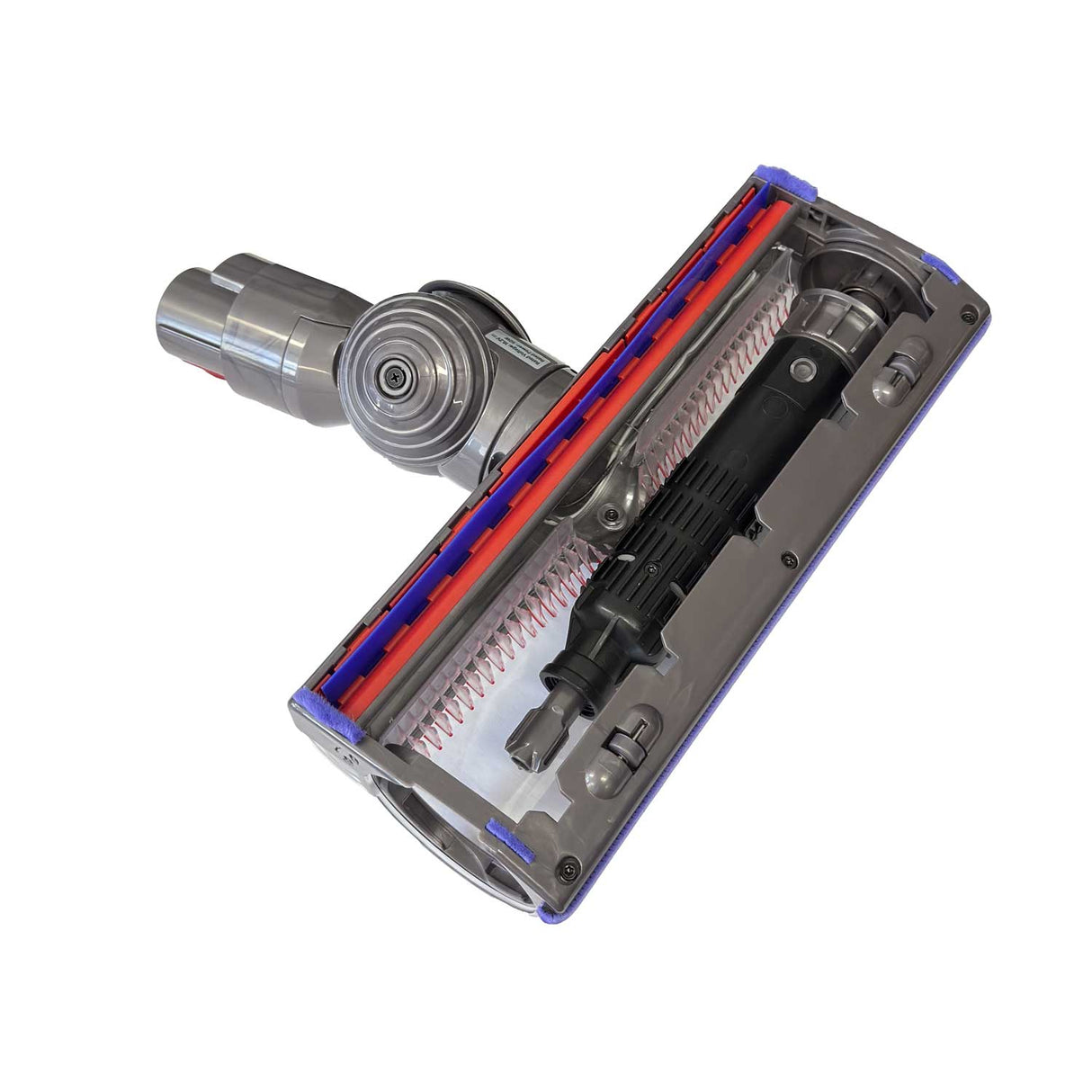 Motorhead with Anti-Tangle Brush Bar Compatible with Dyson V7, V8, V10, V11 & V15 Vacuum Cleaners – Edge to Edge Cleaning Powerhead