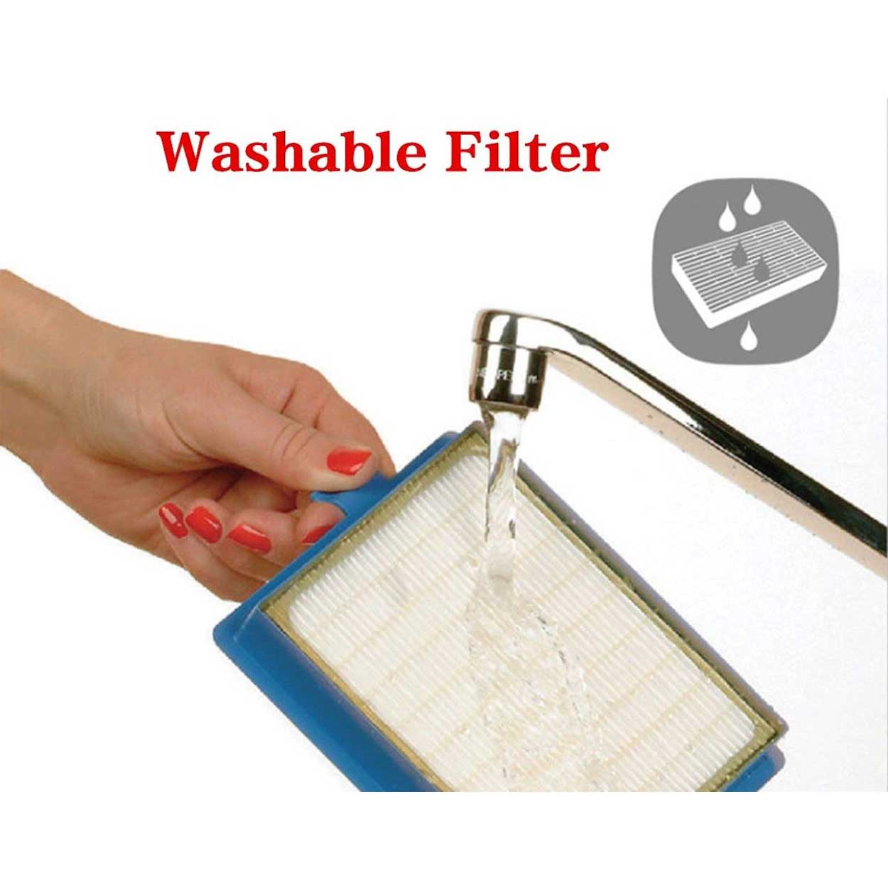 Exhaust HEPA filter for Electrolux, Volta, Wertheim, Phillips vacuum cleaners