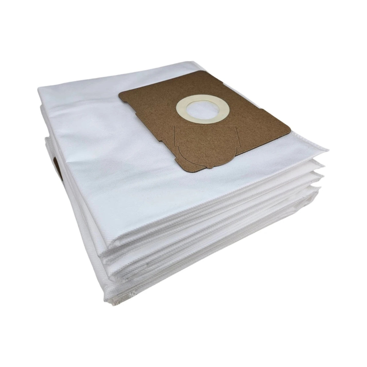Folded replacement dust bags for Festool CT 17 E with brown cardboard collars visible