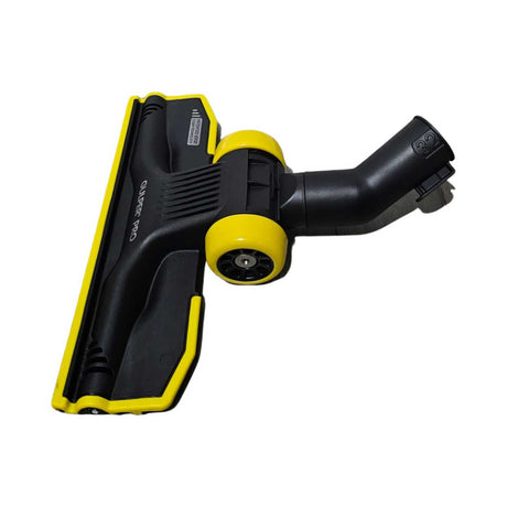 Low-profile Gulper Pro floor head showing rubber bumper and lip seal joint